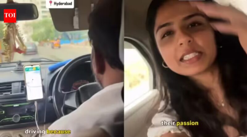 Hyderabad man quits Amazon to become an taxi driver and the reason is truly a brave one