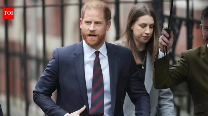 UK court dismisses Prince Harry's privacy lawsuit against tabloid