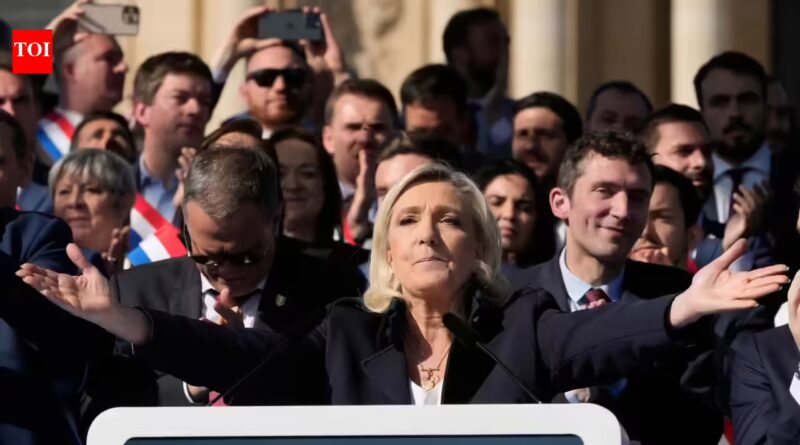 France's Marine Le Pen sentenced to house arrest, 2027 presidential bid remains uncertain