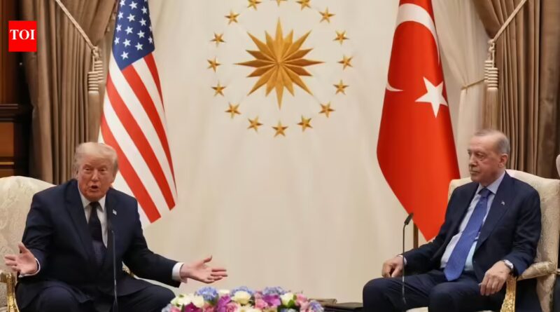 Trump announces Turkey sanctions lift at Nato summit, signals possible F-35 fighter jet sale