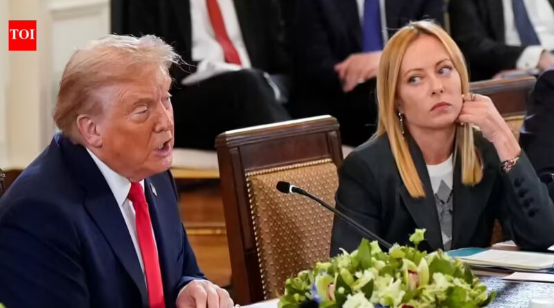 'She's a nice person but made a mistake': Trump says relationship with Meloni 'soured' over Iran war