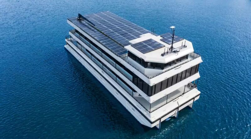 Man built a $15 million solar-powered floating mansion with a swimming pool, five king suites and a rooftop covered in solar panels | World News