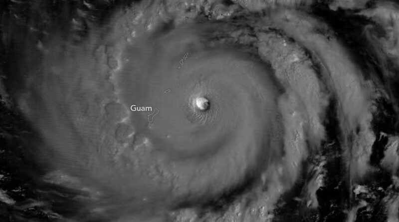 Nasa captures stunning view of Super Typhoon Bavi from space |