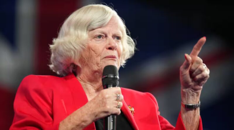 Former Conservative MP, Reform UK spokesperson Ann Widdecombe dies aged 78 | World News