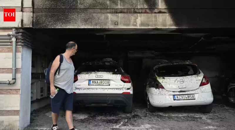 Three held in Greece over deadly bomb attacks targeting ruling party politicians
