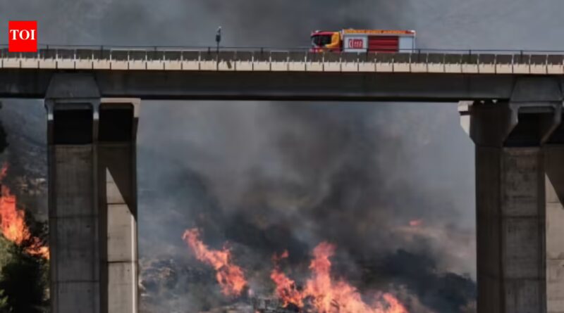 British hiking couple found alive in ravine with 40% burns during deadly Spain wildfires
