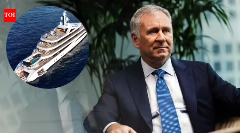 Billionaire Ken Griffin's $250 million superyacht wouldn't fit at his mansion, so he built a 3.7-acre private marina in Miami. Now he wants a private helipad and fly in to avoid rush-hour traffic