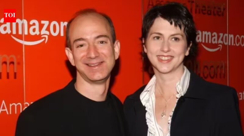 While Jeff Bezos was sitting in the passenger seat writing Amazon's business plan in 1994, his wife MacKenzie Scott was driving them on a 2,000-mile road trip across US in a borrowed car