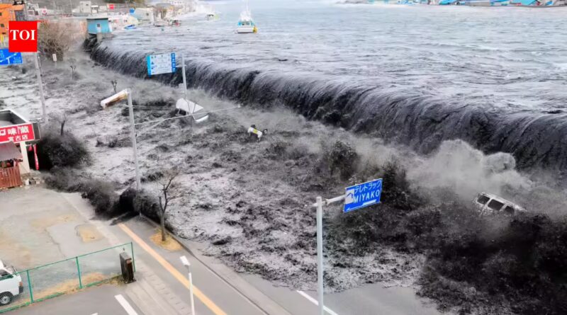 Japan's 2011 megaquake sent a seismic wave nearly 2,900 km to Earth's core, which returned 13 minutes later and shifted the entire country eastward |