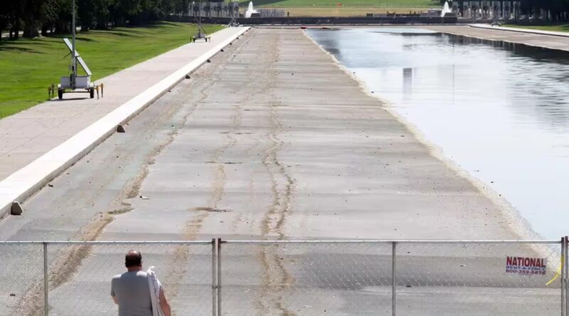 Why was Washington reflecting pool drained again weeks after $14M renovation | World News