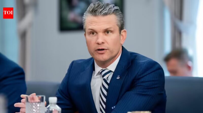 'To keep troops at their absolute best': US to begin annual testosterone screening for service members, says Pete Hegseth