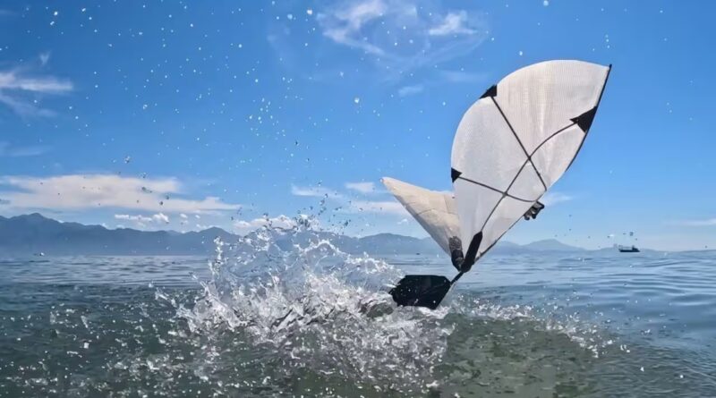 MIT built a 300-gram robot that flies through the sky, dives underwater and takes off again, just like a diving bird |
