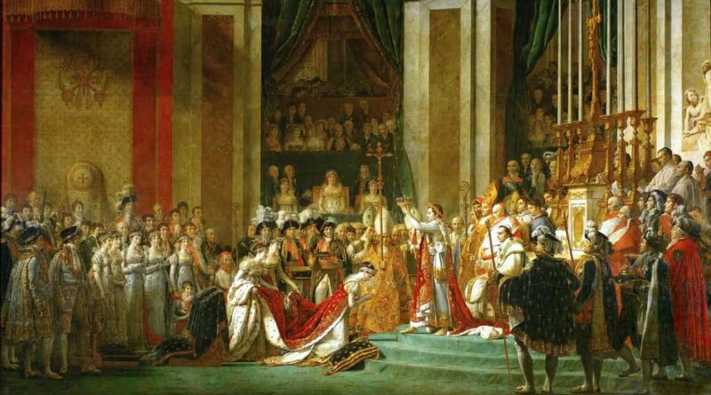 Quote of the day by Napoleon Bonaparte: 'The throne is only a piece of wood covered with velvet. What gives it power is the imagination of men' and how true strength resides in the minds of those who believe