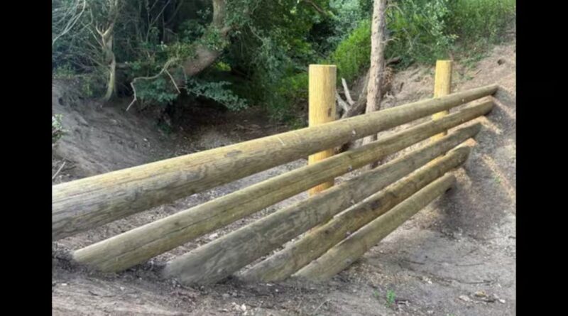 A UK village spent £35,000 building four beaver-style dams after homes flooded. It is now waiting for the next deluge during a hosepipe ban