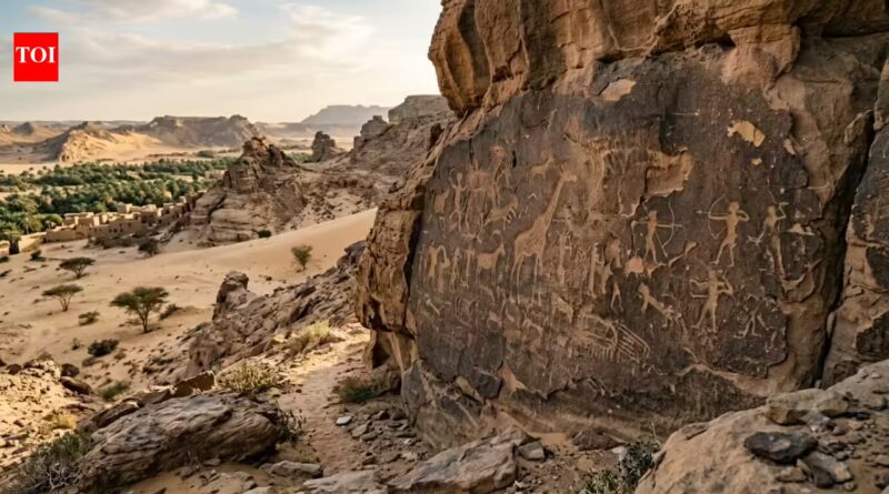 Hidden in Egypt's Dakhla Oasis, 7,000-year-old rock carvings are slowly disappearing | World News