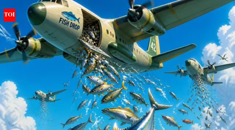 Scientists are dropping thousands of fish from airplanes into remote mountain lakes; here's why the unusual conservation strategy has worked for decades