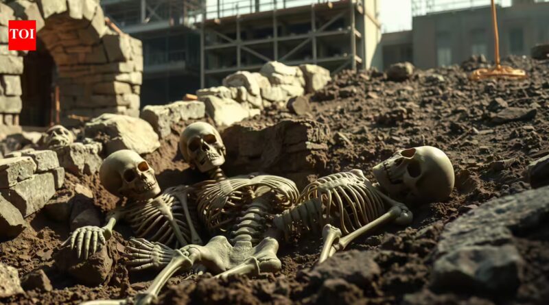 Construction workers in Ghent uncover a 500-year-old neighbourhood with 200 skeletons buried beneath it | World News