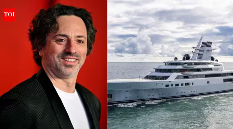 Google co-founder Sergey Brin turned his $450 million superyacht into a floating headquarters with an entire deck dedicated to work | World News