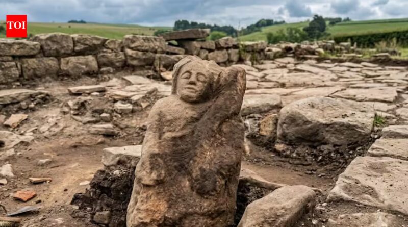 1,600-year-old Roman ‘guardian spirit’ discovered beneath ancient fort in northern England reveals how soldiers sought divine protection | World News
