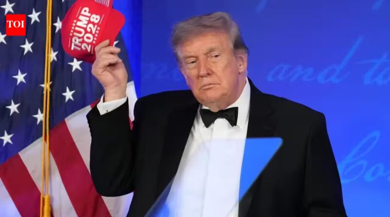 Only in America: Amid the roast, Trump toasts free speech