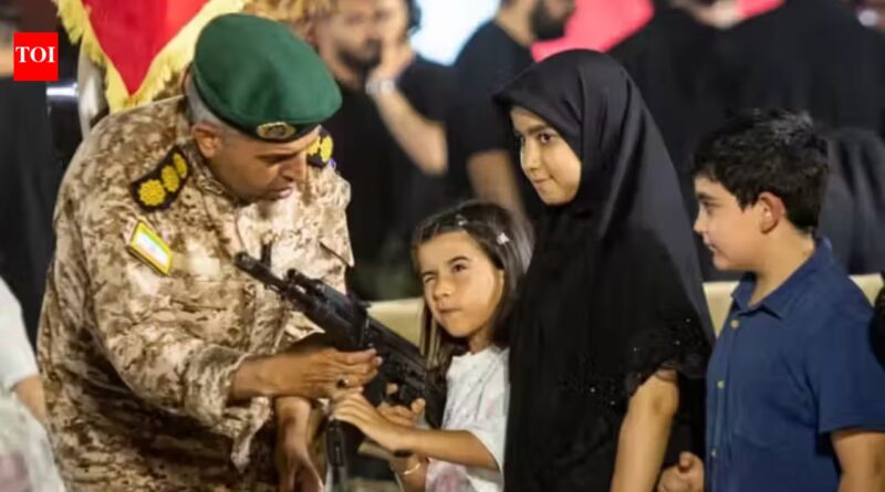 Children with guns: 12-year-olds trained, armed to man Tehran checkpoints