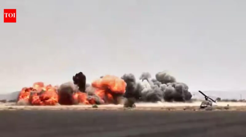 Iran-backed Houthis fire missiles at Saudi Arabia in response to airstrikes in Yemen