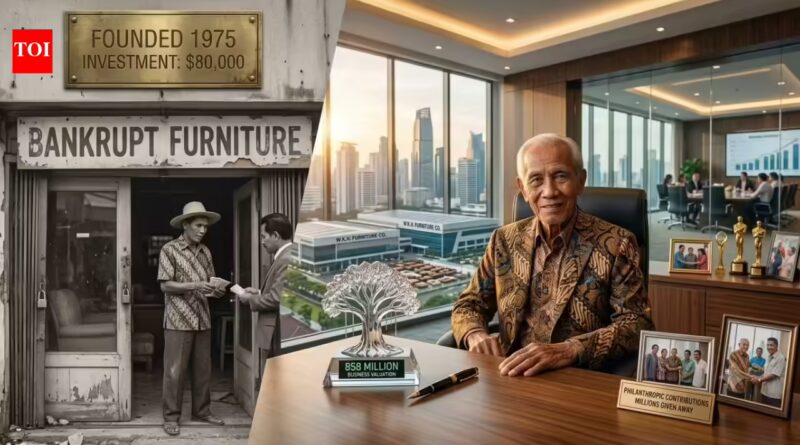 A 95-year-old CEO bought a bankrupt furniture store for $80,000 in 1975, then quietly built an $858 million business and gave millions away | World News