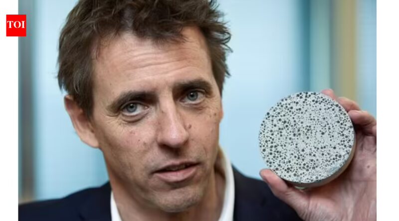 Dutch scientist created bacteria that repair cracked buildings by turning cracks into stone, making concrete heal itself and saving billions in repair costs |