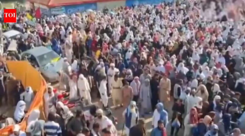 PoK protests: Thousands march to Muzaffarabad after failed talks; polls delayed in two districts