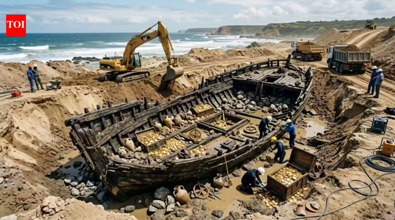 A diamond mining operation uncovered a 500-year-old Portuguese shipwreck filled with gold and ancient secrets | World News