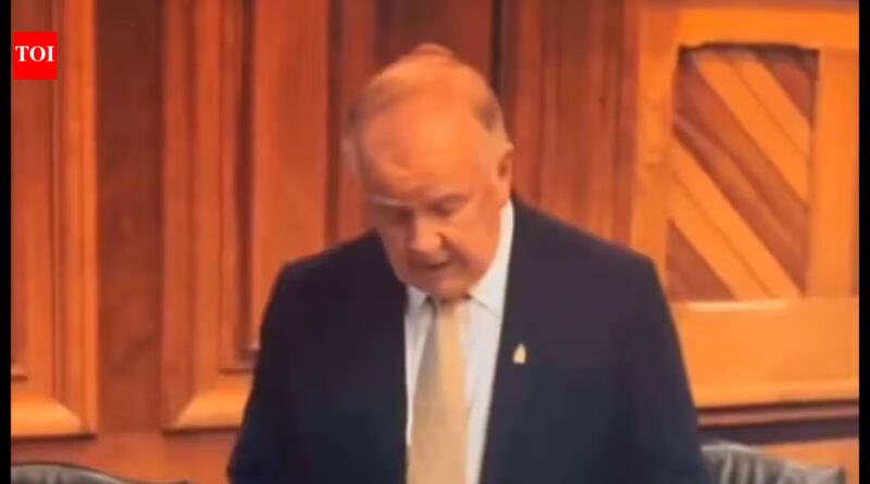 'Here's a more natural, flowing version...': Canada politician accidentally reads AI reply in his speech, remains oblivious and continues