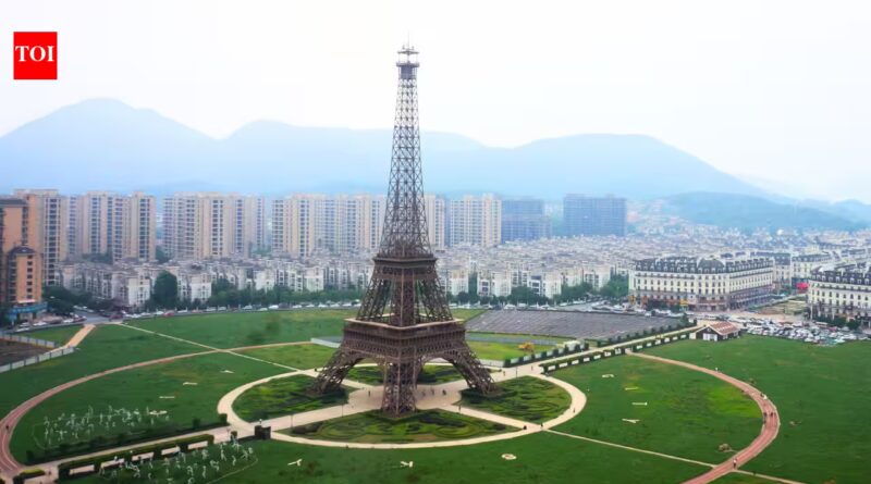 Inside China's fake Paris: The $1 billion replica with an Eiffel Tower and French streets that fooled the internet | World News