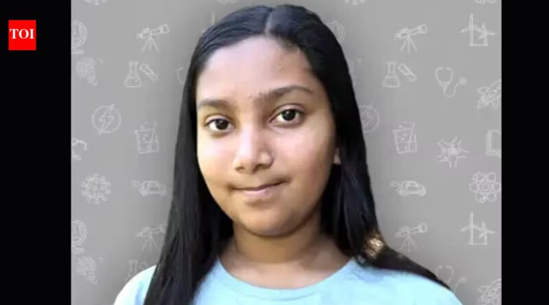Florida sixth grader Naboshree Santra developed biodegradable soilshade balls designed to reduce evaporation and retain moisture; the 11-year-old is now competing for a $25,000 science prize