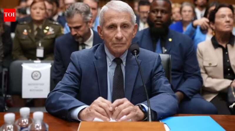 Anthony Fauci invokes Fifth Amendment at Senate hearing on Covid response | World News