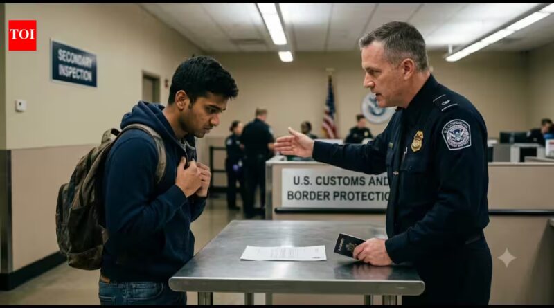 Months away from graduation, Indian student sent back home by CBP after phone check, claims viral post