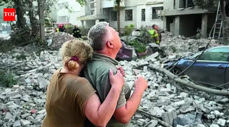 Russian Strikes Across Ukraine: Russian strikes across Ukraine kill 10; missiles hit Poland too