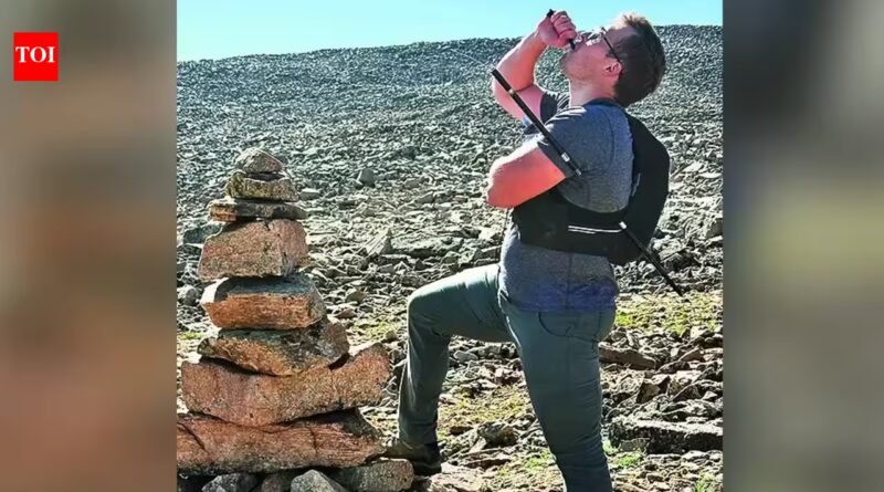 Man hikes out of mountains to get help after getting impaled by a trekking pole