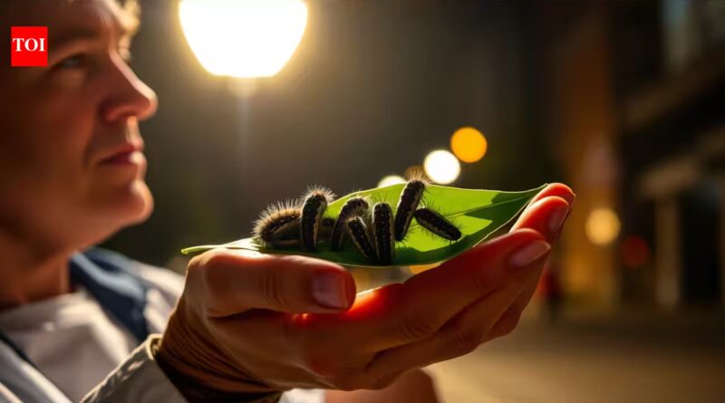 A PhD student spent 400 hours counting caterpillars under streetlights. His findings changed what scientists knew about LED lighting |
