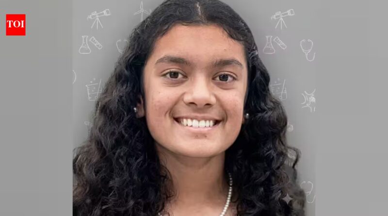 Eeg: San Diego student Sharvi Mahajan, 14, designed an EEG-based AI system to predict driver fatigue and microsleep; she is now competing for a $25,000 science prize