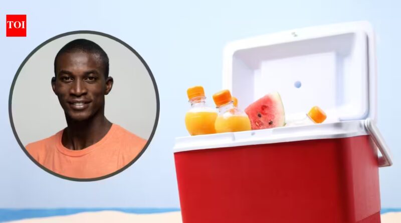 Environmentally Friendly Cooler: Meet Quazeem Tiamiyu, a student who turned discarded wood into insulation for beverage coolers