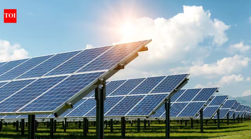 A Massachusetts farmer has put 832 tracking solar panels over his crops. The land now grows food, electricity and extra farm income all at once