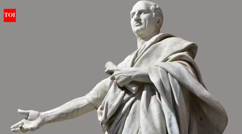 Quote of the day by Cicero: 'If we are not ashamed to think it, we should not be ashamed to say it' and the slow psychological toll of hiding what you really believe