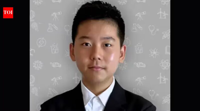 Houston student Aiden Jo, 14, saw bulky packaging as a design problem; his origami-inspired answer reached a national science final