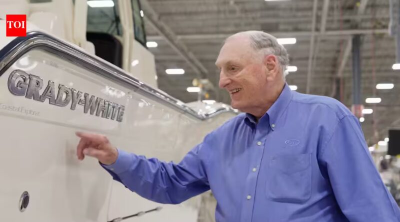 North Carolina man worked 100-hour weeks for 58 years to save a bankrupt boat company, rejected a $400 million offer and gave it to charity | World News