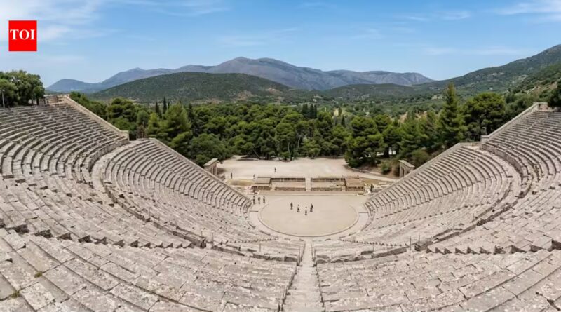 Built over 2,300 years ago, this ancient Greek theatre still stages live performances with extraordinary natural acoustics | World News