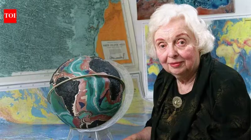 Meet Marie Tharp: The woman who never went to sea but discovered the hidden world beneath the oceans in 1957 and changed Earth science forever |