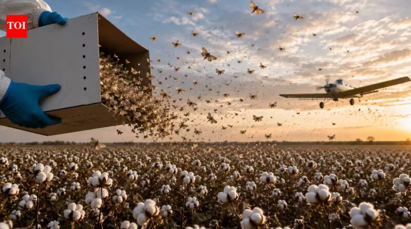 Why scientists released billions of sterile moths across American cotton fields to defeat one of agriculture's most destructive pests | World News