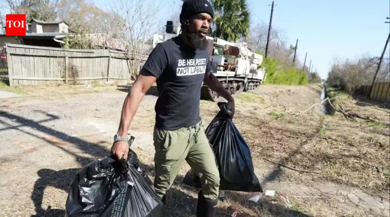 One Houston man began clearing illegally dumped trash alone; his daily cleanups grew into a 100-volunteer movement