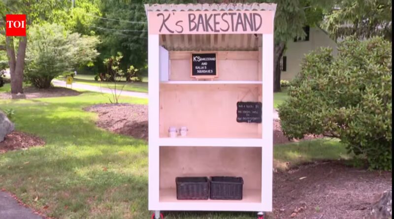 A Cumberland mother's new farm stand was stolen before she could use it; strangers John and Casey Adams rebuilt it for free, even after their tools were stolen