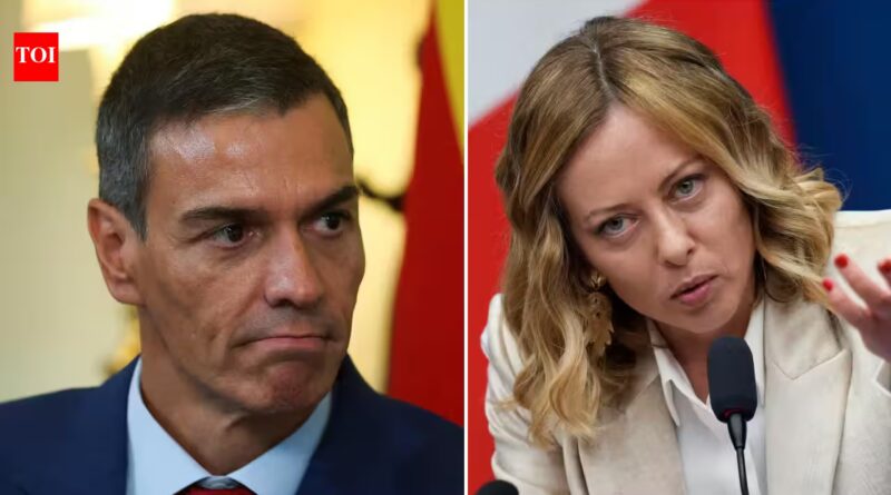 Sanchez vs Meloni: Spain imposes Italy border checks as Ceuta migrant row escalates
